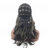 wholesale High quality chemical fiber hair high temperature silk black full lace