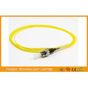 China ST Pigtail Singlemode, Fiber Optic Pigtail ST SM 9/125 3M Loose Easy Peel Cable Jacket supplier