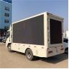 China P5 P6 P4 LED Screen Truck 3840*1728mm , Mobile LED Screen Trailer 102HP wholesale