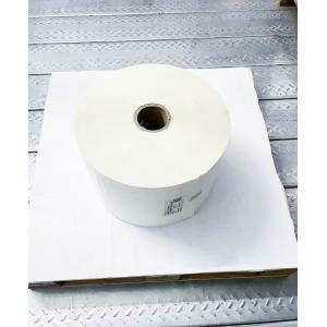 Oil Glue White BOPP Label Material , BOPP Synthetic Paper 50μ Face Thickness