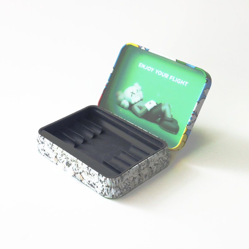 China Niño rectangular Tin Box resistente con Matte Finish supplier