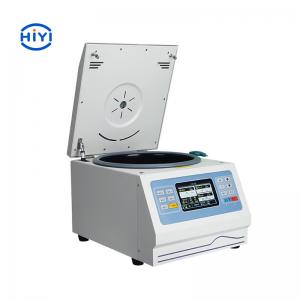 China HY35C centrifuge low speed 5500rpm With Electric Door Lock To Open Door Automatically supplier