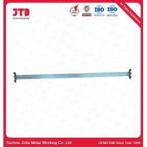 1000mm Wall Hook Bar Powder Coated Square Tube With Side Brackets