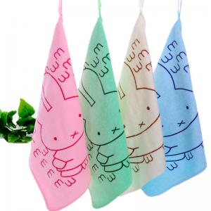 Kitchen Microfiber Children's Towel 25*25cm Soft Absorbent Cleaning Towel for Kids