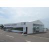 China A Frame Aluminum 20x50m Outdoor Exhibition Tents With Glass Wall wholesale