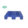 China Nine Feet Rackable Plastic Pallets Lightweight Single Face Flat Logistic Transfer wholesale