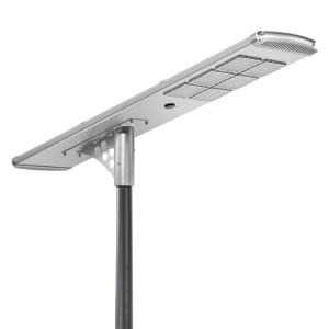 China 5600LM todo em um poder superior posto solar integrado da luz de rua do diodo emissor de luz 120 watts supplier