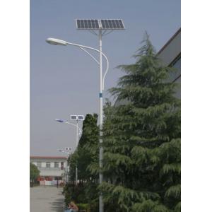 Solar LED Street Light, Aluminum + PC, 400*220*50mm, 6000K Color Temperature