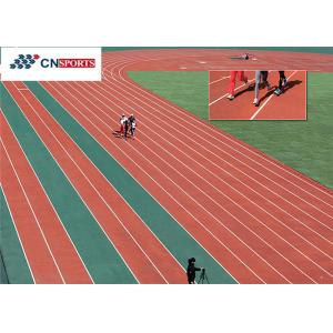 13mm Rubber Running Track  Outdoor Jogging Track Flooring Sandwich System