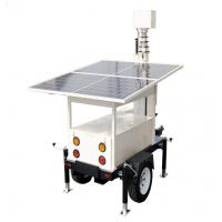 High Strength Safety Mobile Solar Panel Trailer Energy Efficient