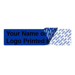 Colorful Logo Printed Tamper Proof Security Labels With Serial Numbering