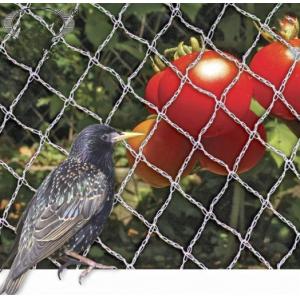 PE Woven Anti Bird Net , Bird Proof Netting 100% New HDPE Material