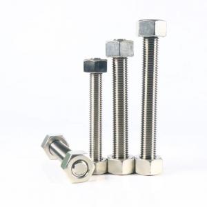 TOBO 2023 Hot Low MOQ Super Duplex Stainless Steel 2205  2"-16" Stud Bolts And Nuts  Threaded  Stud  Bolts