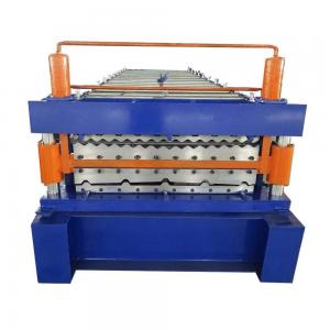 Double layer roof tile machine export to turkey with high configuration