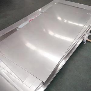 China ASTM SUS 316 Stainless Steel Flat Sheet Silver 5mm 6mm Brushed 1220 X 2440 supplier