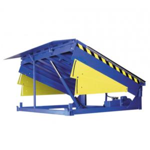China Lifting High Duty Hydraulic Loading Dock Leveler  12t Handheld Remote Controls supplier