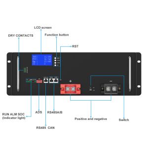 China Batterie au lithium 48V 100Ah LiFePO4 de systèmes de stockage d'énergie solaire de 5000+ cycles avec 5 ans de garantie wholesale