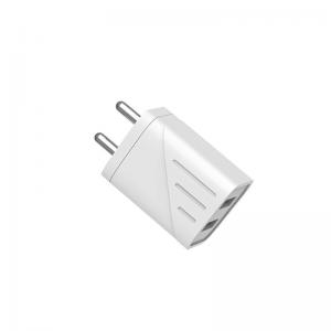 China 12w Fast Wall Chargers & Power Adapters Dual Usb  India Adatper  5v 2.4a Eu/Us Optional Mobile Phone Charge supplier