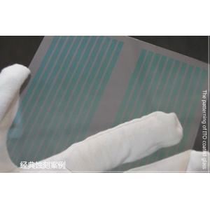 optical laser etching  conductive glass plate  ITO coated glass