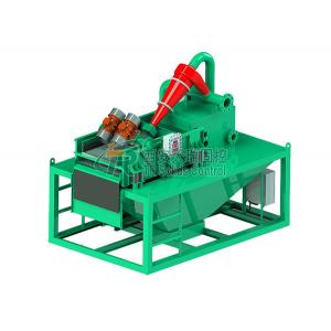 Double Layers Bored Pile Drilling Mud System , 15KW HDD Mud Circulation System