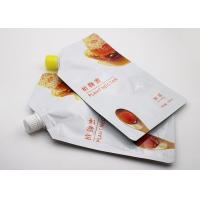 China Plastic Liquid Spout Bags With Pour Spout For Fresh Juice Drink Packing for sale