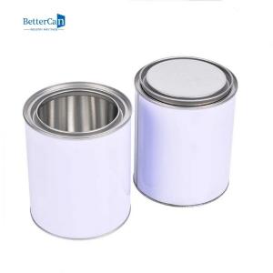 Armazenamento de empacotamento de revestimento de Tin Can Container For Chemical da indústria