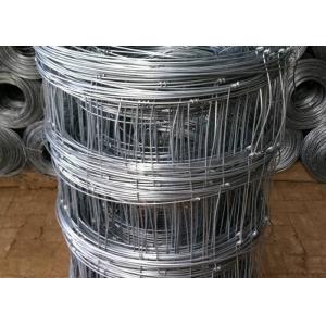 China Galvanized Cattle Wire Fence / Knotted Wire Field Fence For Horse supplier