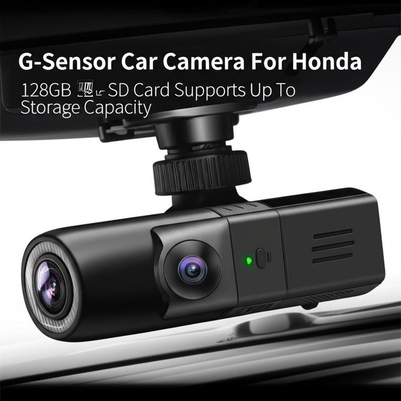 China G-Sensor Car Camera For Honda -30C To 80C with 128GB Micro SD Card and Supports Up To Storage Capacity wholesale