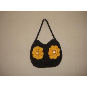 Purse Small Change Purse women flower purse tote black small purse
