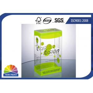 Plastic Clamshell Packaging Transparent PVC Boxes Eco Friendly And Recycled