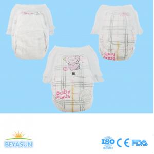 Disposable Training Pants Diaper Girls Pull Ups Soft Cloth - Like Breathable