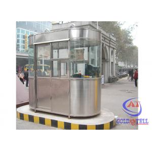 China Flexible Layout Steel 40Ft Prefab Security Kiosk House supplier