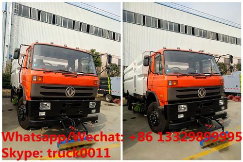 Dongfeng 190hp road sweeping and washing vehicle customized for Sialkot