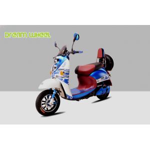 China Pedal Assisted Scooter 500W 60V Dc Hub Motor , Two Wheeled Moped Electric Scooter supplier