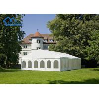 China OEM Luxury Event Marquee Tent Windproof With PVC Fabric Roof Cover Vip Tents on sale