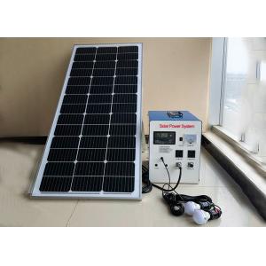 China Solar PV Lighting System 500W 1000W For Mobile Phone Charging supplier