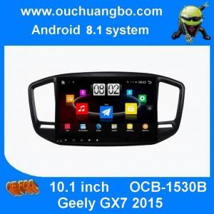 Ouchuangbo car gps radio stereo Android 8.1 system for Geely GX7 2015 support 8 core DVD player BT 3G WIFI  2GB+32GB