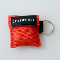 China cpr breathing barrier face shield mouth to mouth mask with keychain (OEM/ODM) for sale