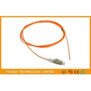 LC / PC Fiber Optic Patch Cord Pigtail  62.5 / 125um MM , Fiber Optical LC Pigtail