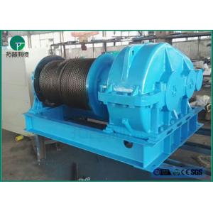 China 220m Steel Cable High Building 5 Ton JK Electric Winch Single or Double Drum wholesale