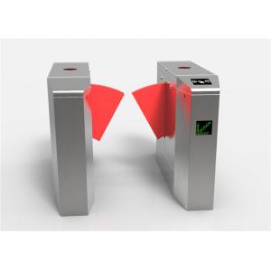 China Biometric Identifications Flap Barrier Gate supplier