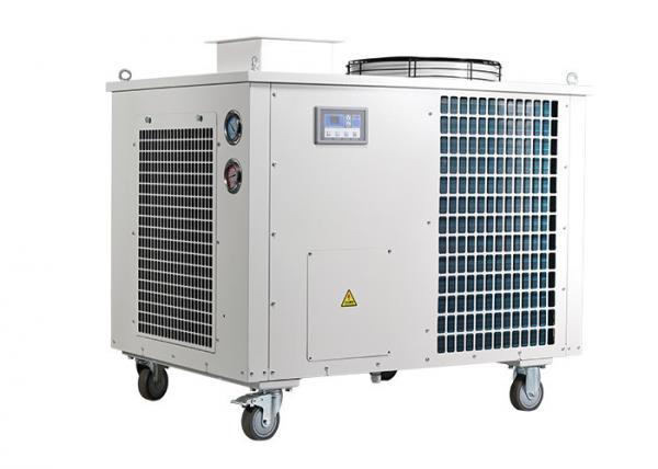 R410A Refrigerant Portable Mini Air Cooler Three Ducts Against Walls On 3 Sides