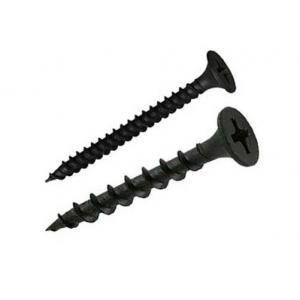 China Black Oxide Construction Wood Screws Fine Thread Drywall Screws For Metal Studs  supplier