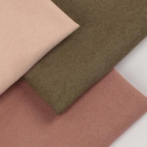 China 0.6mm Suede Microfiber Leather For Shoe Double Sided Velvet Anti Fouling supplier