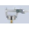62.5mm Back Connected 1/4 Brass Thread Oil Pressure Hydraulic Bull Manometer for OEM