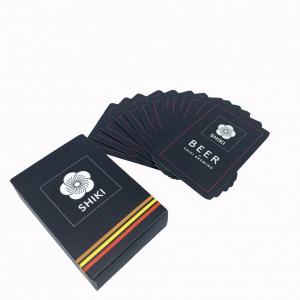 China Custom Logo Printed 300gsm White Core Paper Playing Cards For Collection supplier