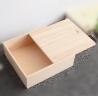 Wooden box with slide lid gift box, pine wood slide box