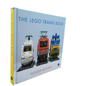 The LEGO Trains Book | Offset Printing With Glossy Inner Pages Finish Art Book