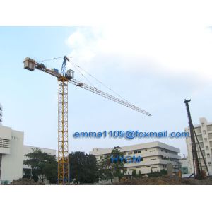 China OEM QTZ80 TC5612 6 Tons Topkit Tower Crane With Transformer For 220V/60Hz Power wholesale
