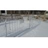 China Full Hot Dipped Galvanized Crowd Control Barriers 1100mm X 2200mm wholesale